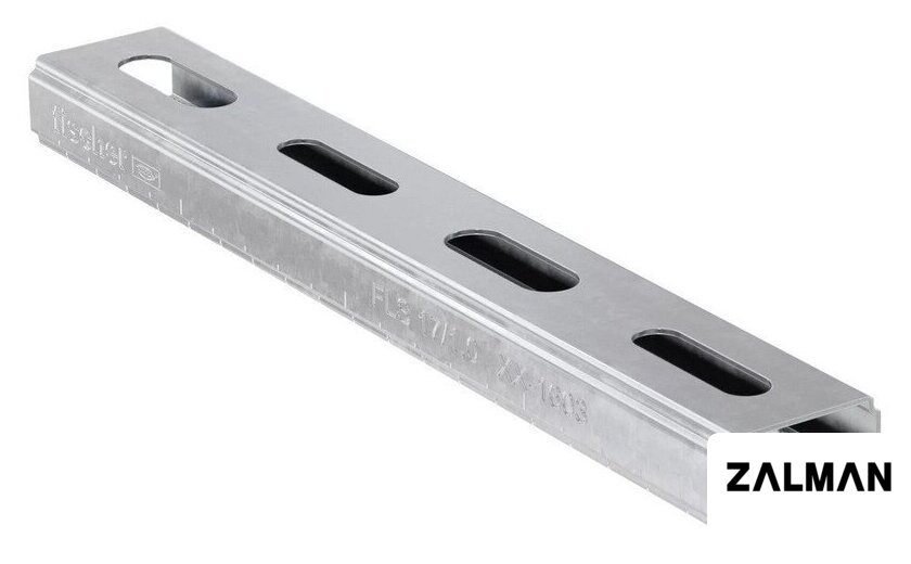 Профиль монтажный Fischer FLS 17/1.0 3м 572540 (8 шт)