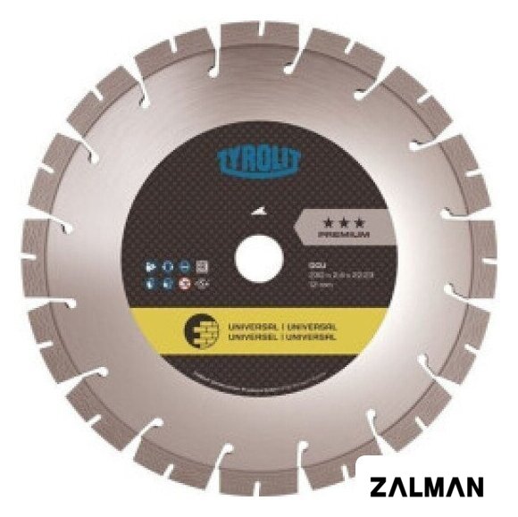 Отрезной диск алмазный  Tyrolit Basic DCU 125x2x22.23 34501338