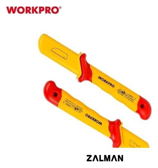 Нож строительный Workpro WP344004