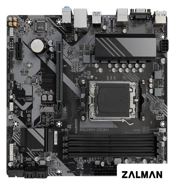 Материнская плата Gigabyte A620M DS3H (rev. 1.1)