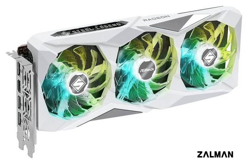 Видеокарта ASRock Radeon RX 7600 Steel Legend 8GB OC RX7600 SL 8GO