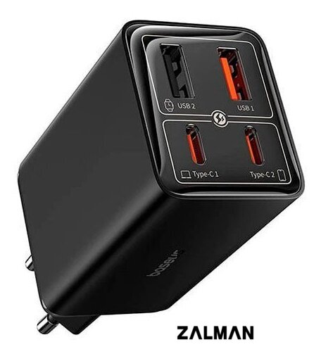 Сетевое зарядное Baseus GaN6 Pro Fast Charger 2C + 2U 100W P10162705112-00 (черный)