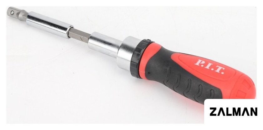 Набор отвертка с битами и головками P.I.T. Advance HSDR04-0029T (29 предметов)