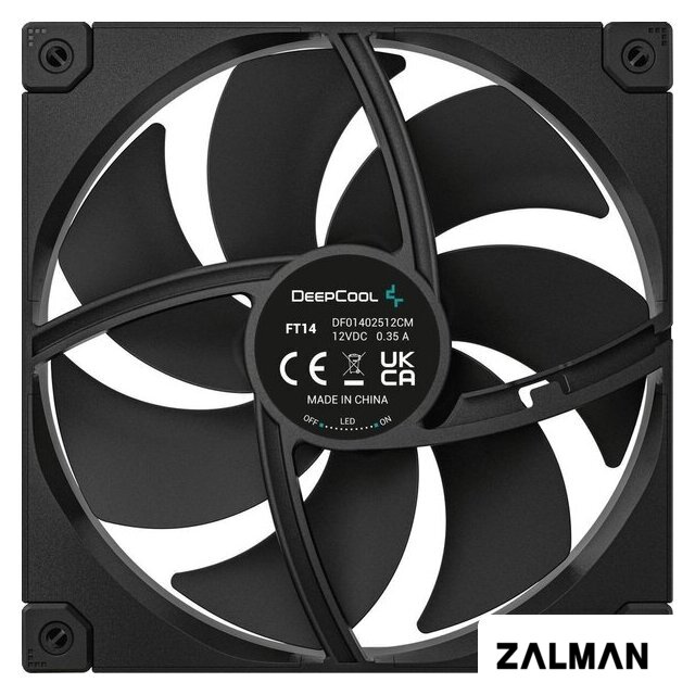 Вентилятор для корпуса DeepCool FT14 R-FT14-BKWPN1-G
