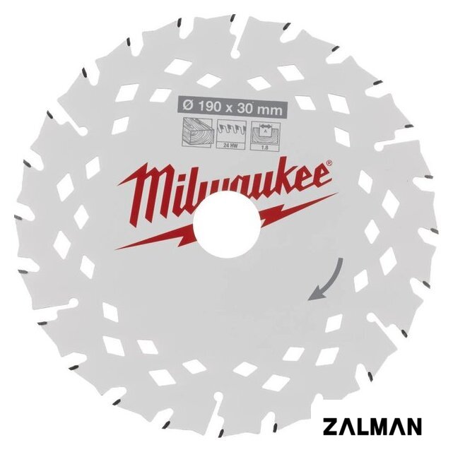 Пильный диск Milwaukee 4932498976