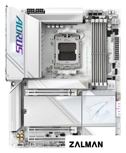 Материнская плата Gigabyte X870E Aorus Pro Ice
