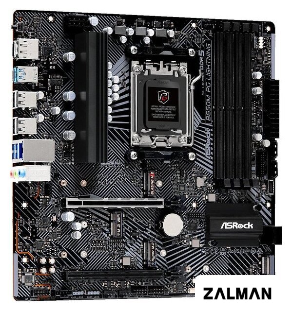 Материнская плата ASRock B650M PG Lightning