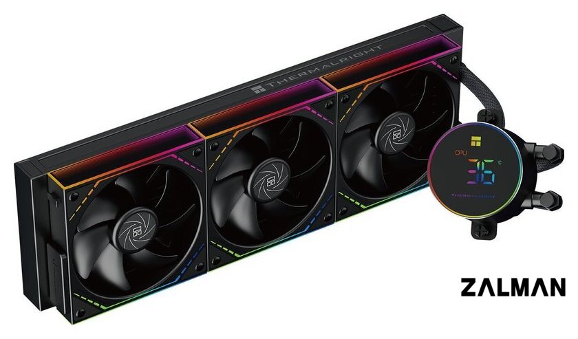 Система жидкостного охлаждения для процессора Thermalright Frozen Magic 360 Digital ARGB V2 (черный)