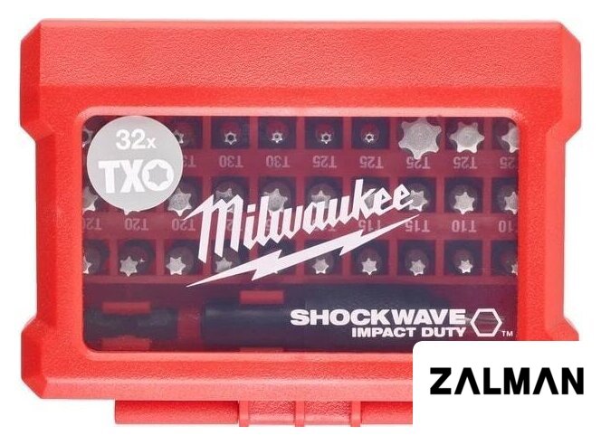 Набор бит Milwaukee 4932471586 (32 предмета)