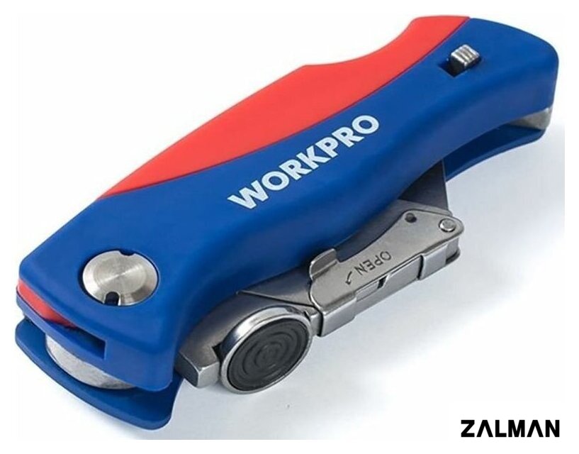 Нож строительный Workpro WP211006