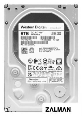 Жесткий диск WD DC HC310 6TB HUS726T6TAL4200