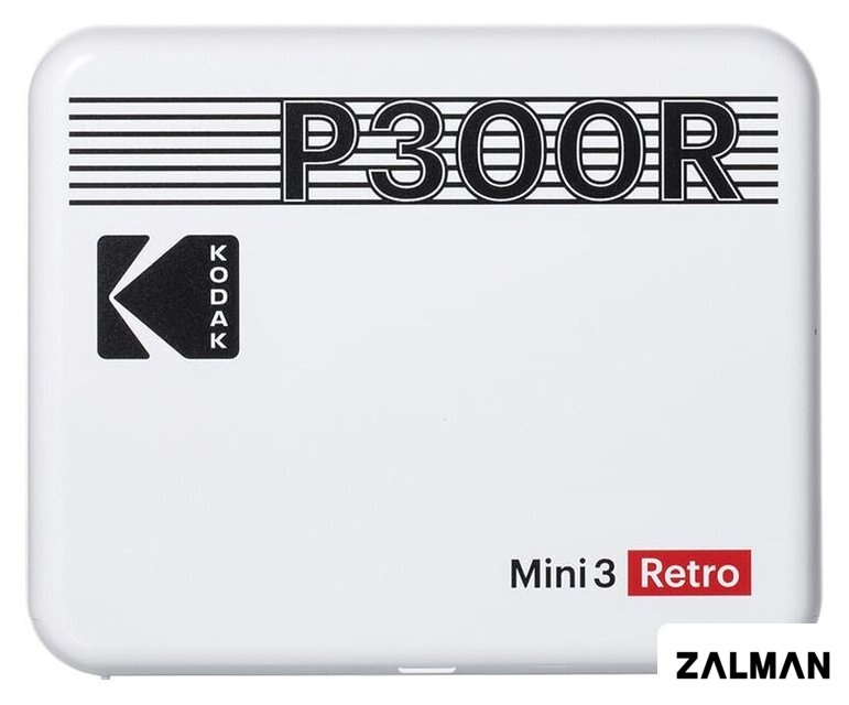 Мобильный фотопринтер Kodak Mini 3 Retro P300R W