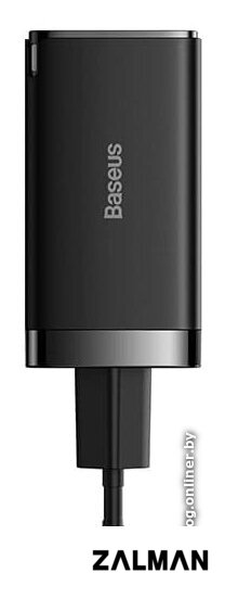 Сетевое зарядное Baseus GaN5 Pro Fast Charger 2C+U 65W (черный)