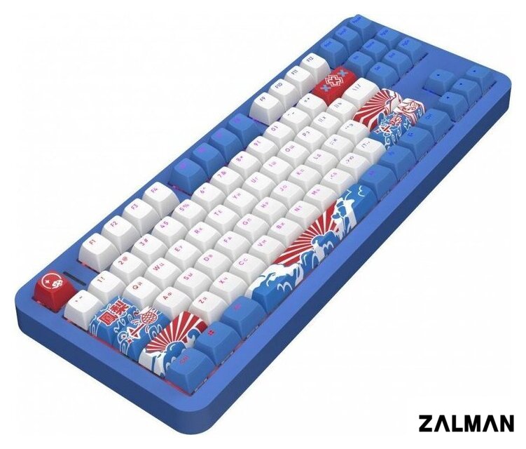 Клавиатура Red Square Alumix TKL Classic Pakuru (белый, g3ms Aquamarine)
