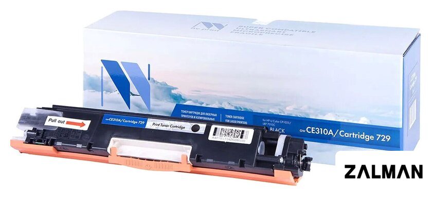 Картридж NV Print NV-CE310A/729Bk (аналог HP CE310A, Canon 729)