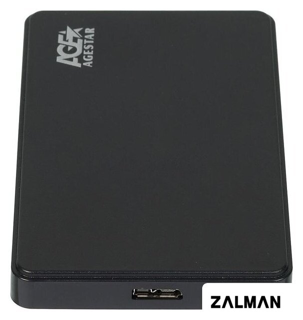 Бокс для накопителей 2.5" AgeStar 3UB2P2 (черный)