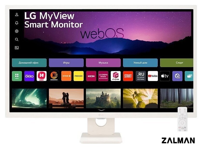Smart монитор LG MyView Smart Monitor 32SR50F-W