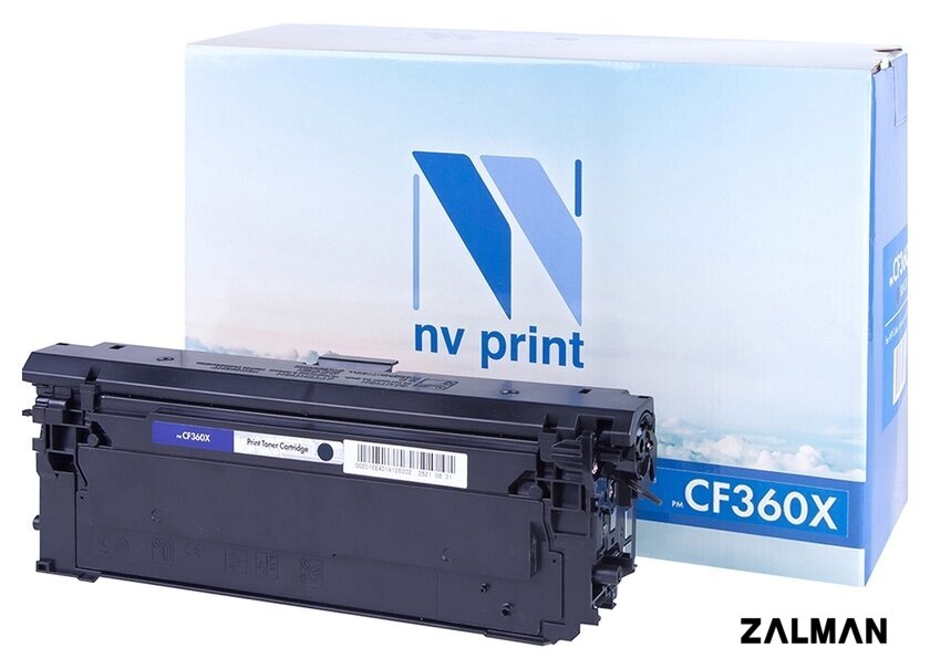 Картридж NV Print NV-CF360XBk (аналог HP 508X (CF360X)