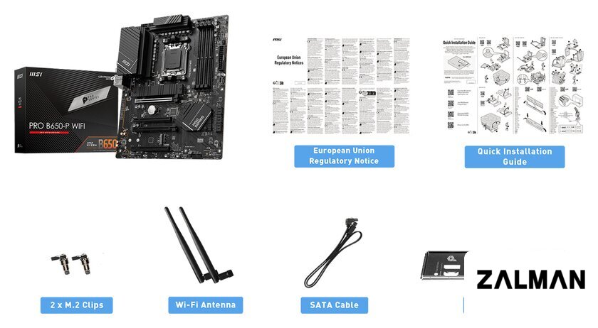 Материнская плата MSI PRO B650-P WiFi
