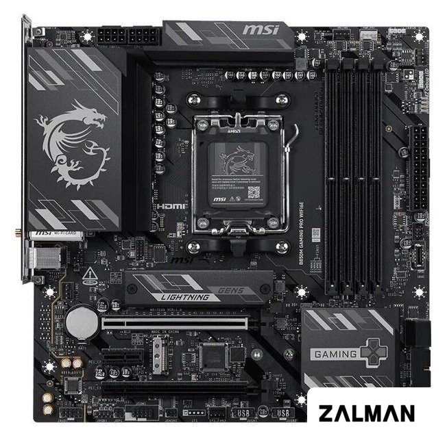 Материнская плата MSI B850M Gaming Pro WiFi6E