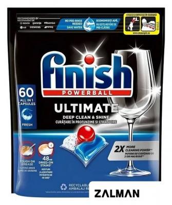 Капсулы для посудомоечной машины Finish Powerball Ultimate All in 1 (60 шт)