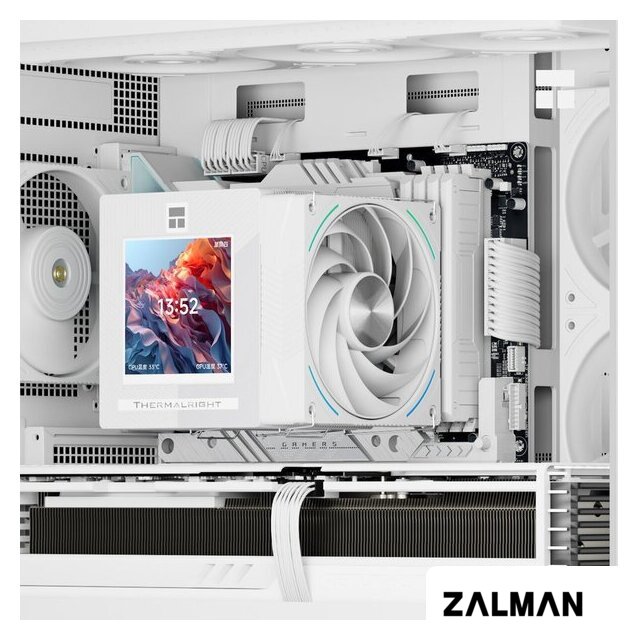 Кулер для процессора Thermalright Phantom Spirit 120 Vision SNOW (белый)