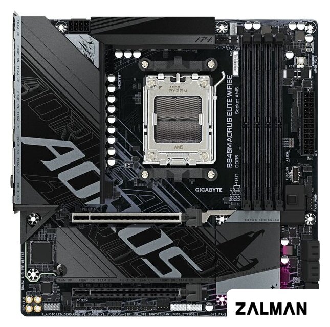 Материнская плата Gigabyte B840M Aorus Elite WiFi6e