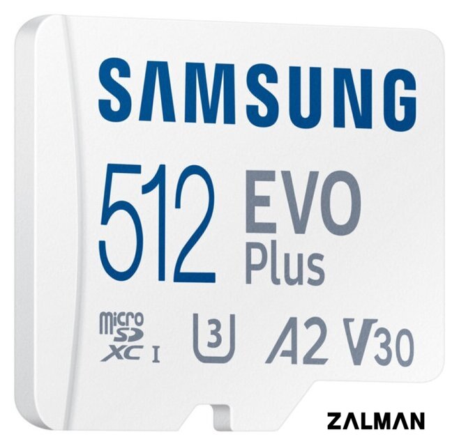 Карта памяти Samsung EVO Plus 2024 microSDXC 512GB (с адаптером)