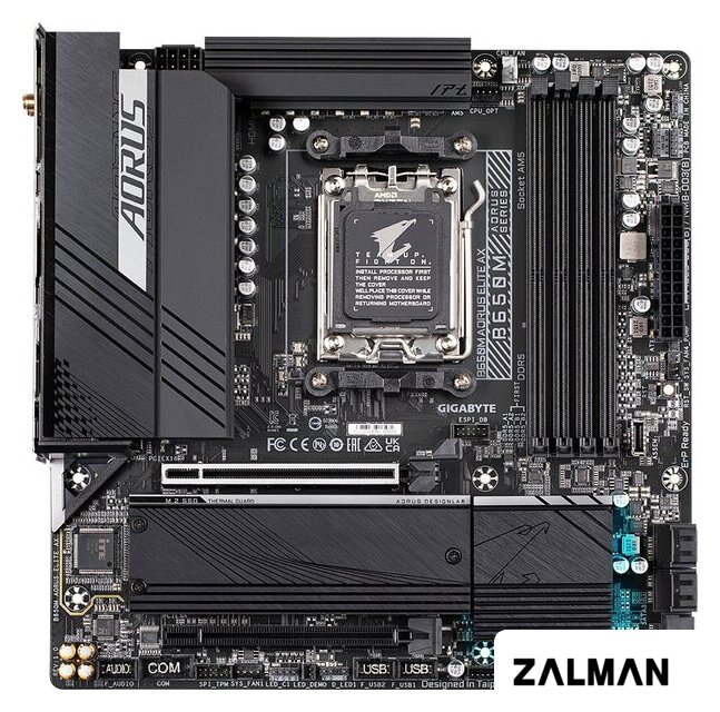 Материнская плата Gigabyte B650M Aorus Elite AX (rev. 1.0)