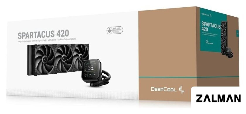 Система жидкостного охлаждения для процессора DeepCool Spartacus 420 R-SPT420-BKDSMP-G-1