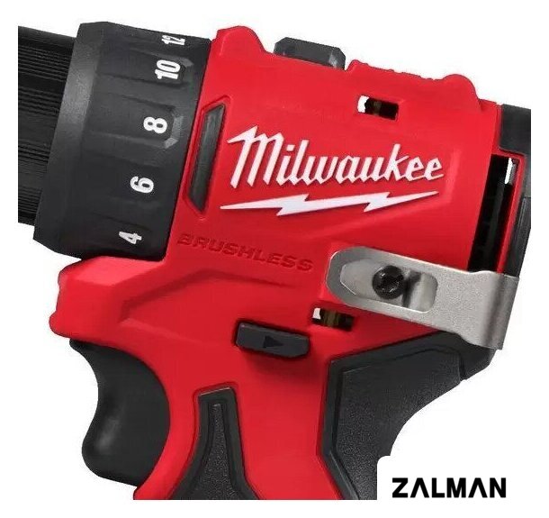 Дрель-шуруповерт Milwaukee M12 BLDDRC-202C 4933499686 (с 2-мя АКБ, кейс)