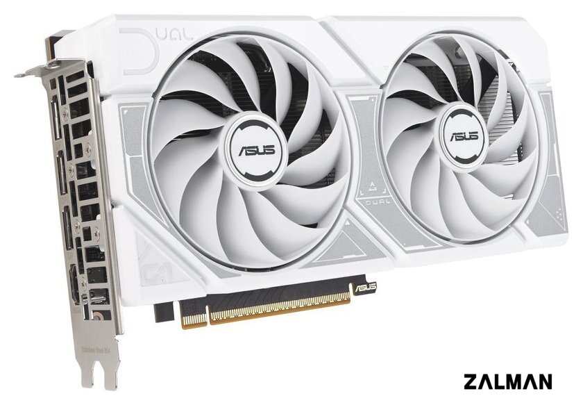 Видеокарта ASUS Dual GeForce RTX 5060 8GB GDDR7 White OC Edition DUAL-RTX5060-O8G-WHITE