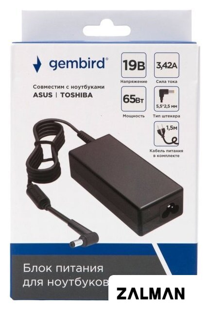 Сетевое зарядное Gembird NPA-AC19