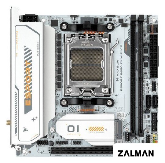 Материнская плата Maxsun eSport B650ITX WiFi Ice