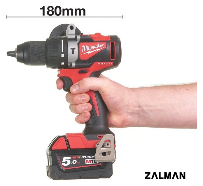 Ударная дрель-шуруповерт Milwaukee M18 BLPD2-502X 4933464517 (с 2-мя АКБ 5 Ач, кейс)