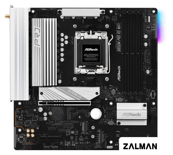 Материнская плата ASRock B850M Pro RS WiFi
