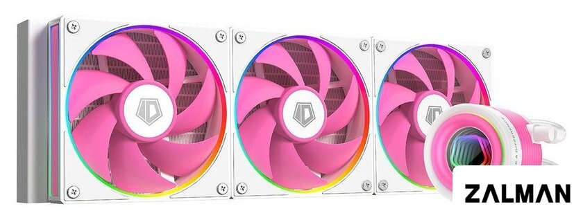 Система жидкостного охлаждения для процессора ID-Cooling FX360 INF Pink