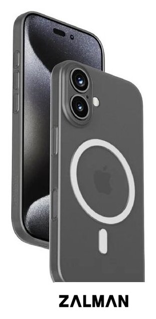 Чехол для телефона Momax CaseForm Lite для iPhone 16 Plus MTAP24LW (белый)