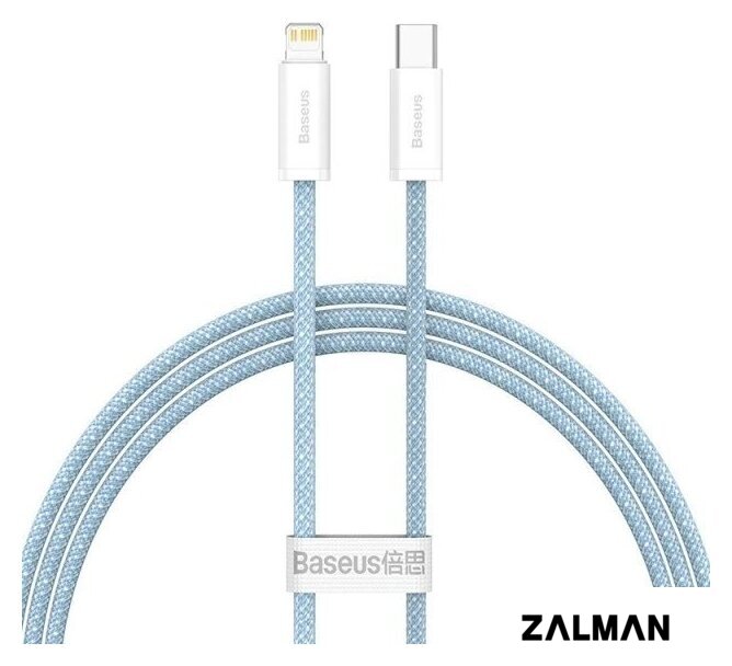 Кабель Baseus Lightning - USB Type-C CALD000003 (1 м, голубой)