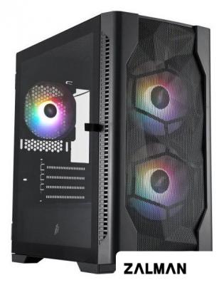 Корпус 1stPlayer D4-M FRGB (черный)