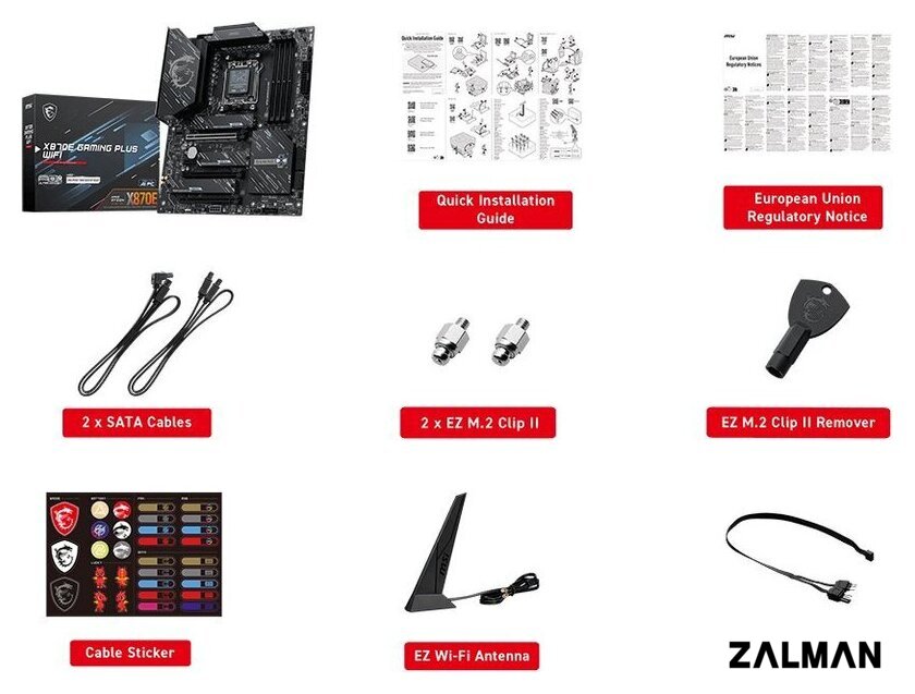 Материнская плата MSI X870E Gaming Plus WiFi