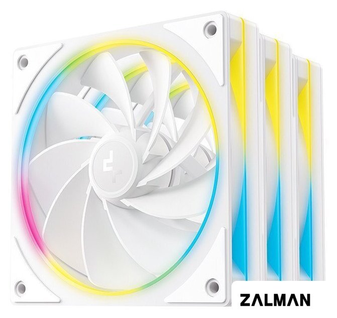 Комплект вентиляторов для корпуса DeepCool FL12R SE WH 3IN1 R-FL12RSE-WHAPN3-G