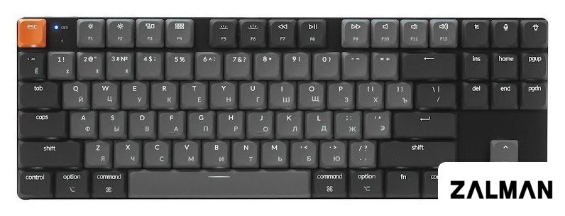 Клавиатура Keychron K1 V6 K1X-A1-RU (Keychron Low Profile Red)