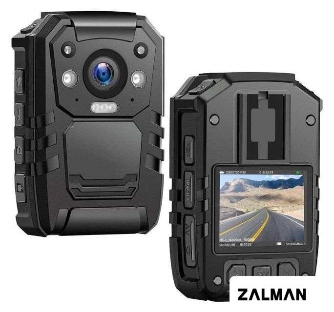 Экшен-камера BodyDvr D5 64Гб/GPS