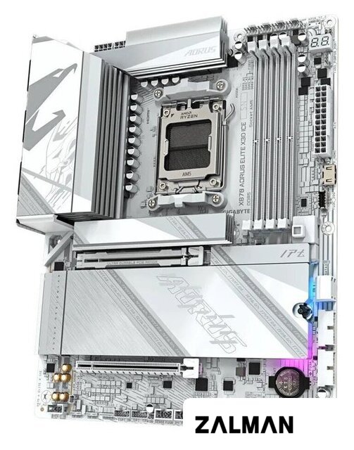 Материнская плата Gigabyte X870 Aorus Elite X3D Ice