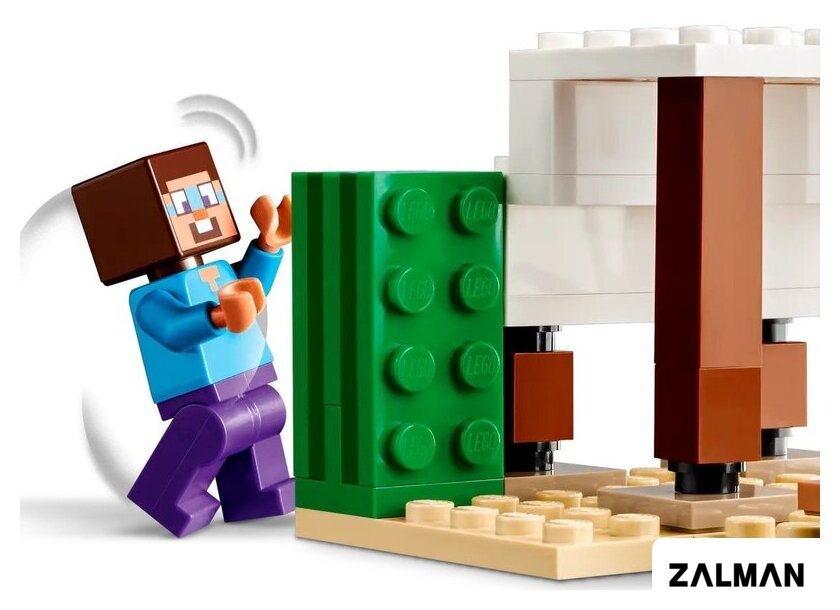 Конструктор LEGO Minecraft 21251 Экспедиция Стива в пустыню