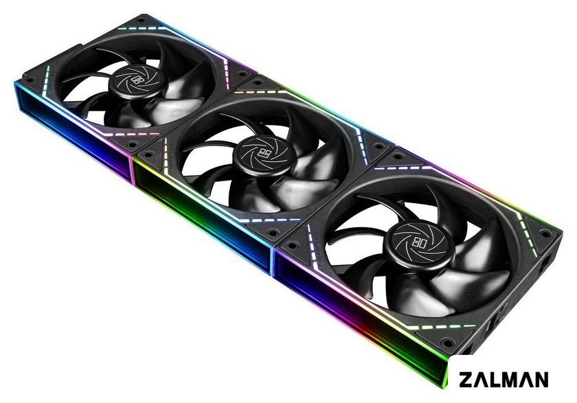 Комплект вентиляторов для корпуса Thermalright TL-M12Q X3 (черный)