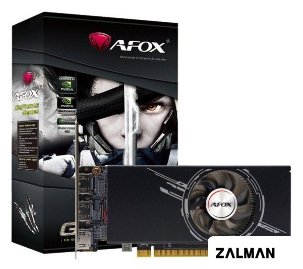 Видеокарта AFOX GeForce GTX 1050 Ti 4GB GDDR5 AF1050TI-4096D5L2-V3