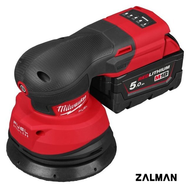 Эксцентриковая шлифмашина Milwaukee M18 FROS125 4933498254 (с 2-мя АКБ, кейс)