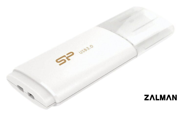 USB Flash Silicon-Power Blaze B06 White 64GB (SP064GBUF3B06V1W)